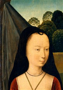 Hans Memling - Diptych with the Allegory of True Love (detail) - WGA14950