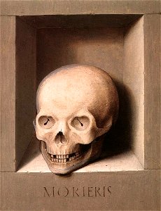 Memling St John and Veronica Diptych reverse left
