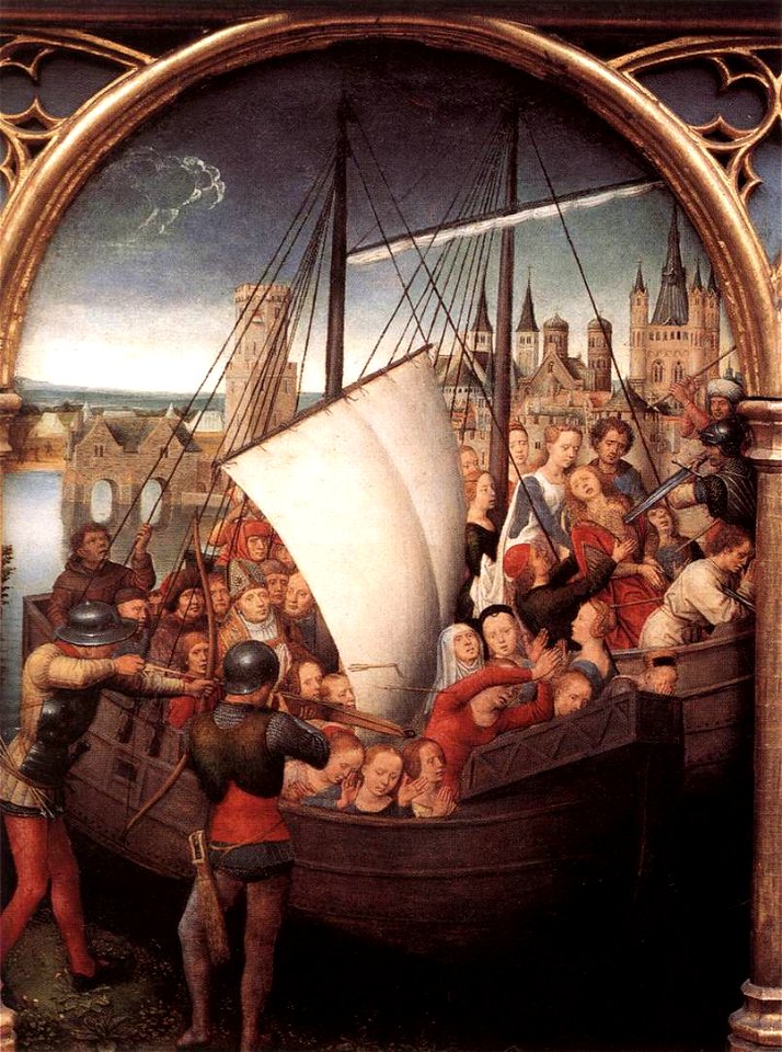 Memling, reliquiario di sant'orsola 05