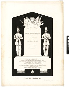 Memorial tablet of George Herman Norman RMG PY6212