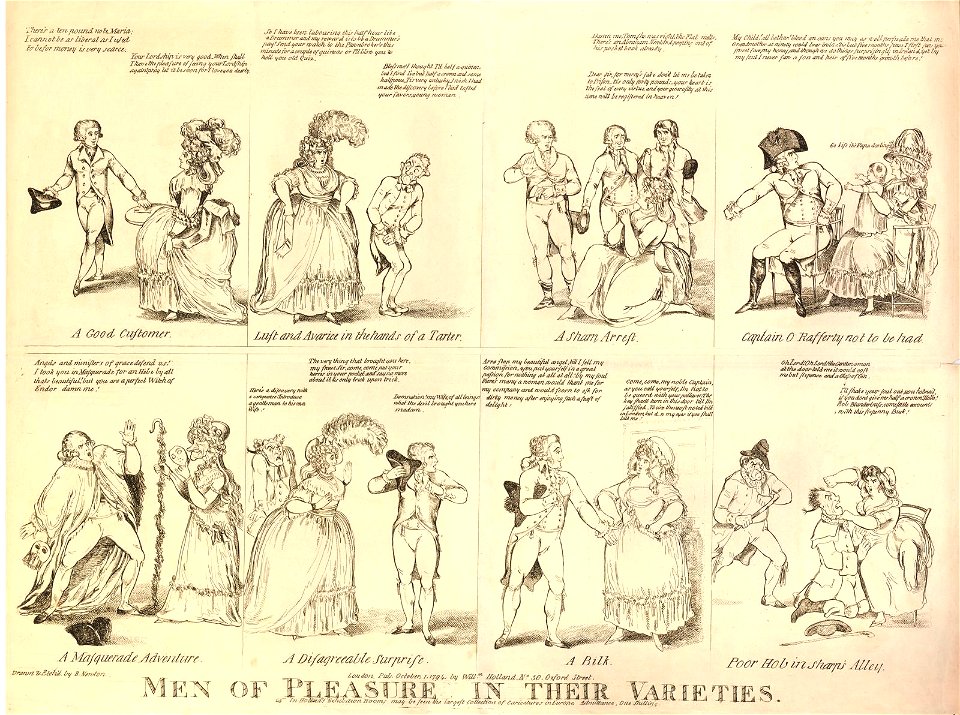 Men of Pleasure in their Varieties (BM 1868,0612.1237)
