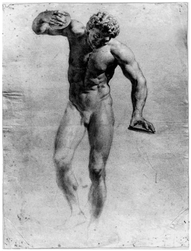 Mengs, Kopie nach der Antike-Tanzender Faun (Florenz, Uffizien)