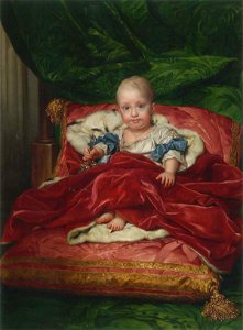 Mengs - Portrait of a grandchild of Charles III of Spain. Free illustration for personal and commercial use.