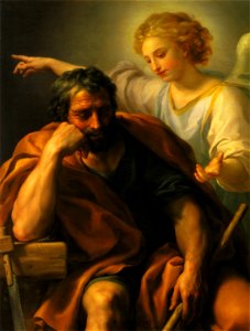 Mengs, Traum des hl. Joseph. Free illustration for personal and commercial use.