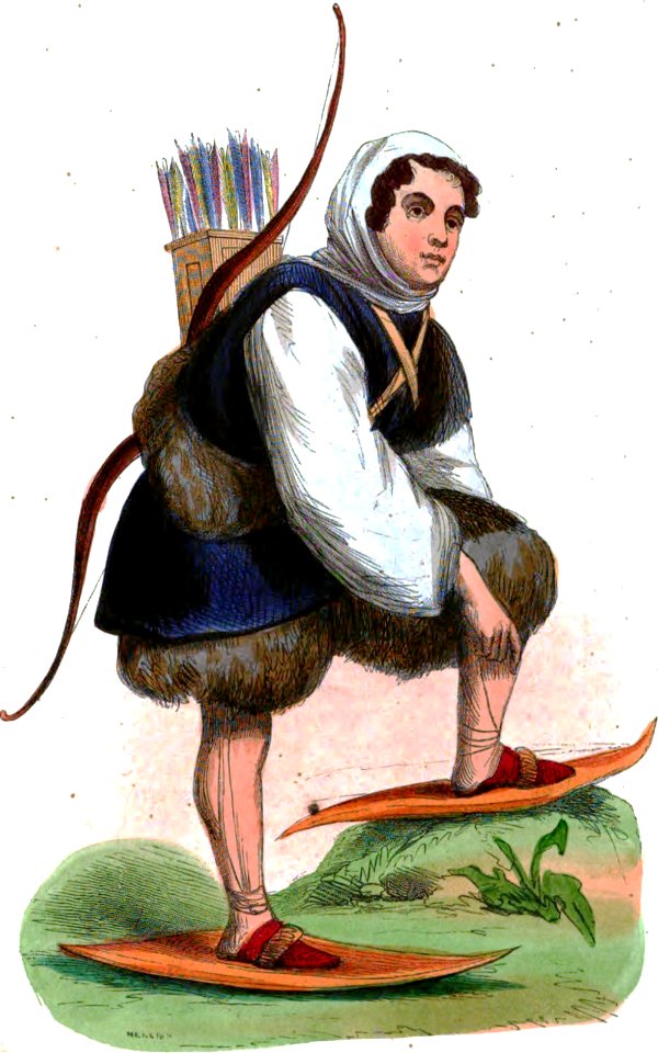 Mercier. Samoyades (Asie). Auguste Wahlen. Moeurs, usages et costumes de tous les peuples du monde. 1843