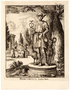 Mercurius, der goden bode, objectnr A 42149