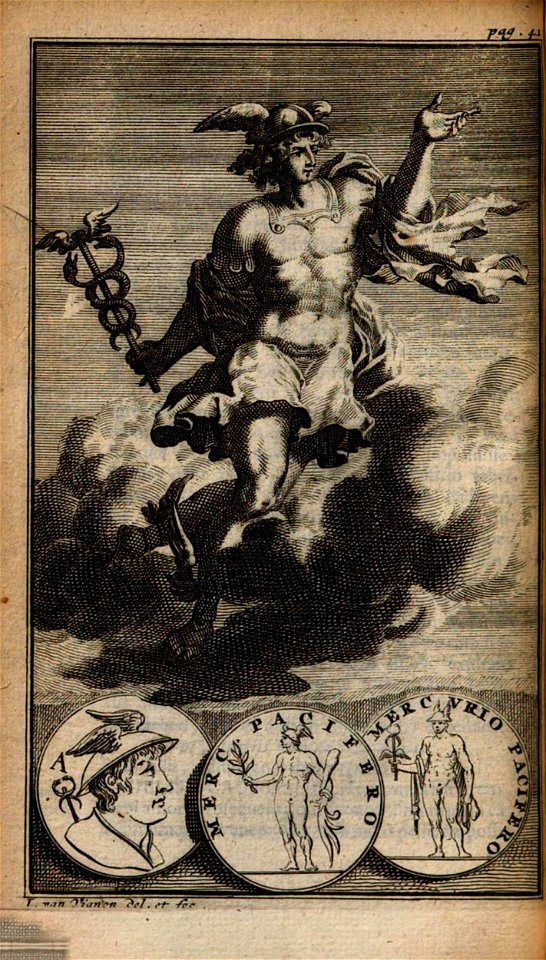 Mercurius — Pantheum mythicum, ed. 5ª (BL)