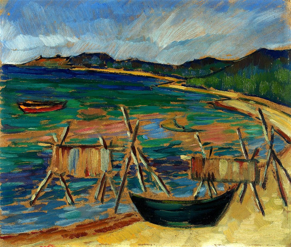 Merelaht paatidega, Konrad Mägi, TKM TR 12293 M 2618