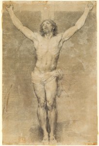 Mengs (Cristo crucificado). Free illustration for personal and commercial use.