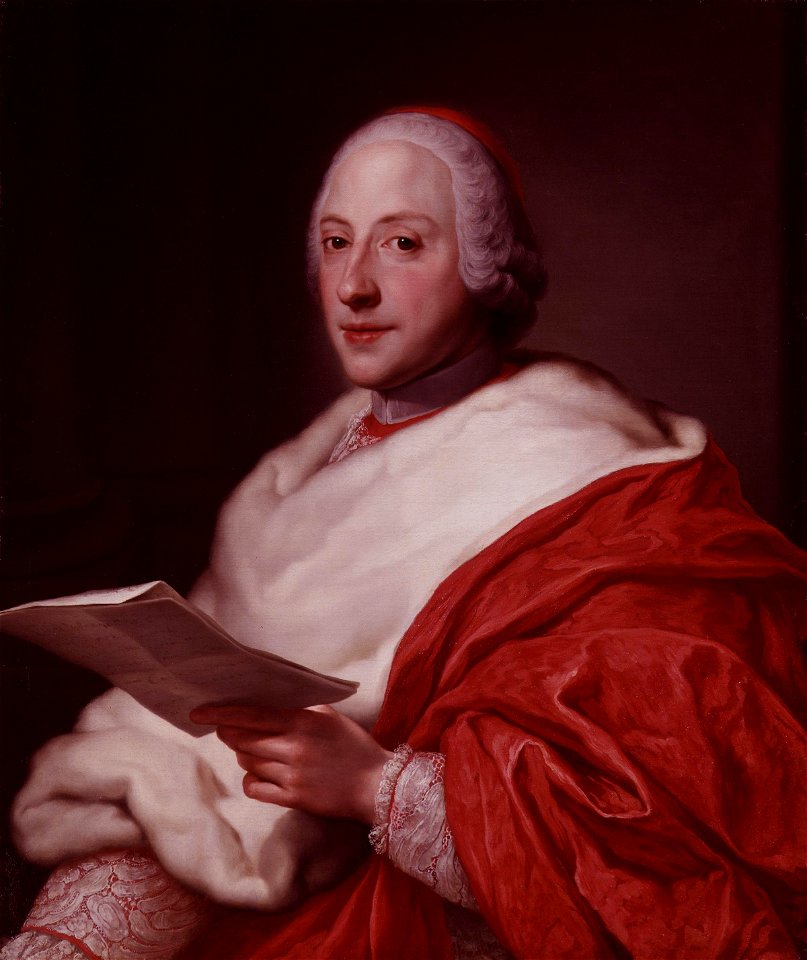 Circle of Anton Raphael Mengs, Henry Benedict Maria Clement Stuart, Cardinal York (ca 1750) -001
