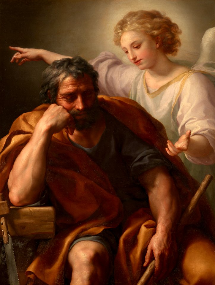 Anton Raphael Mengs - The Dream of St. Joseph - Google Art Project