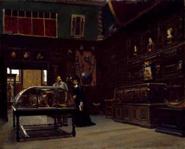 The Lawrence Room, Museum of Fine Arts, Boston by Enrico Meneghelli