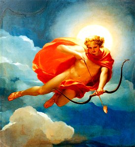 Mengs, Helios als Personifikation des Mittages. Free illustration for personal and commercial use.