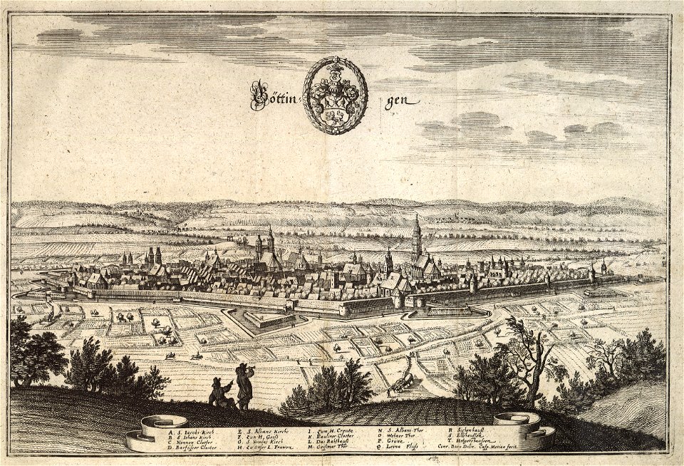 Merian 1654 goettingen