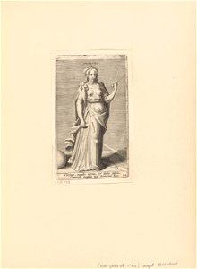 Mensura print by Philip Galle, S.IV 2898, Prints Department, Royal Library of Belgium