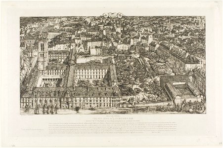 Meryon - Collège Henry IV (or Lycée Napoléon), Paris, 1927.6267