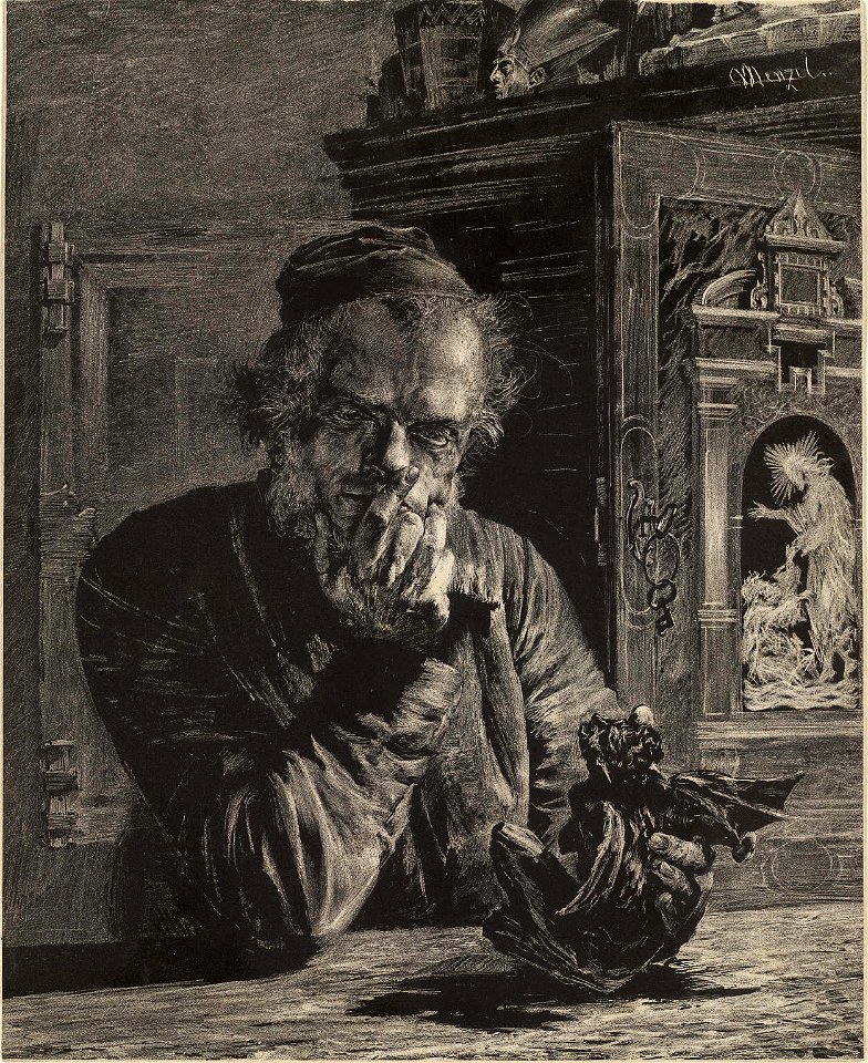 Adolph von Menzel - Selbstporträt