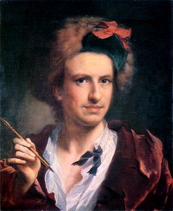 Mengs Portrait Kupferstecher Francesco Bartolozzi