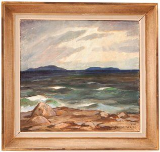 Merimaisema, painting by Jalmari Ruokokoski