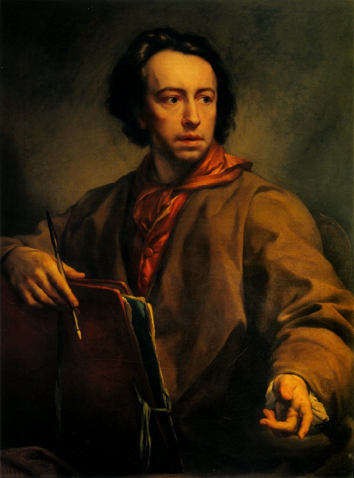 Mengs, Selbstbildnis