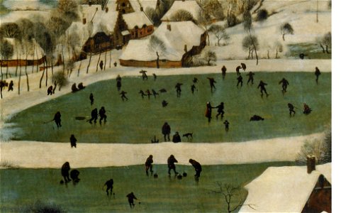 Menschen am Eis (Bruegel)