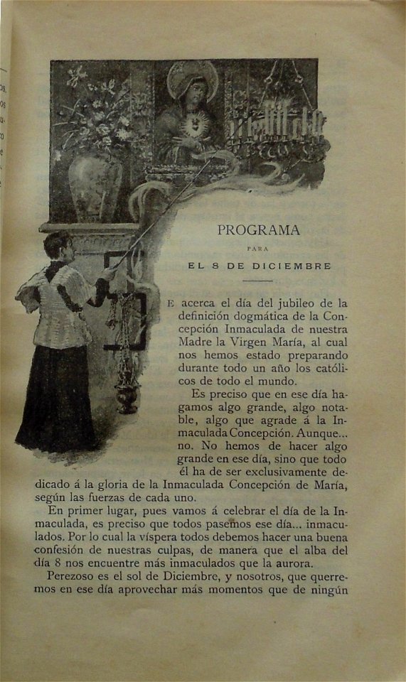 Mensajero Corazón de Jesús, Dic. 1904, por Mariano Pedrero