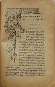 Mensajero Corazón de Jesús, Sept 1907, por Mariano Pedrero. Free illustration for personal and commercial use.