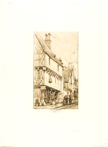 Meryon - An Old House at Bourges, 1927.4395