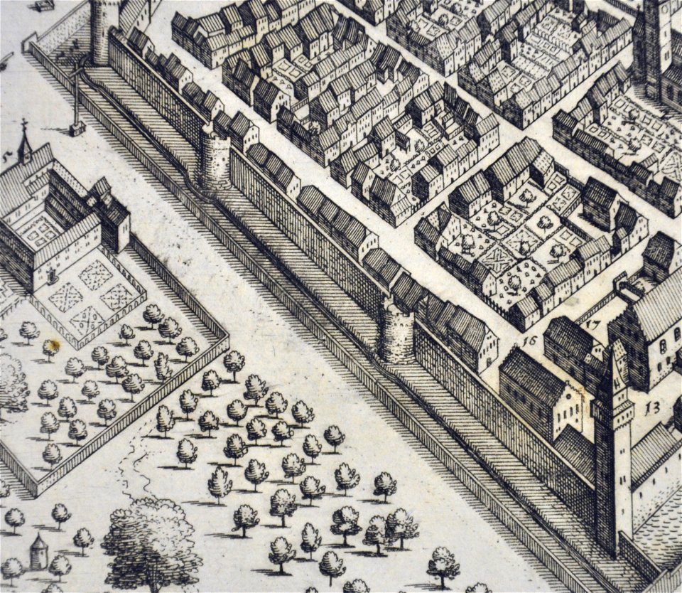 Merian Ravensburg Unterstadt Judengasse