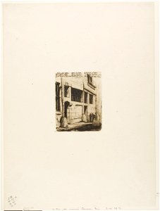 Meryon - La rue des Mauvais Garçons, 1909.264