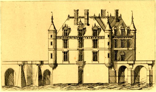 Meryon - Château de Chenonceau, 1925,0613.9
