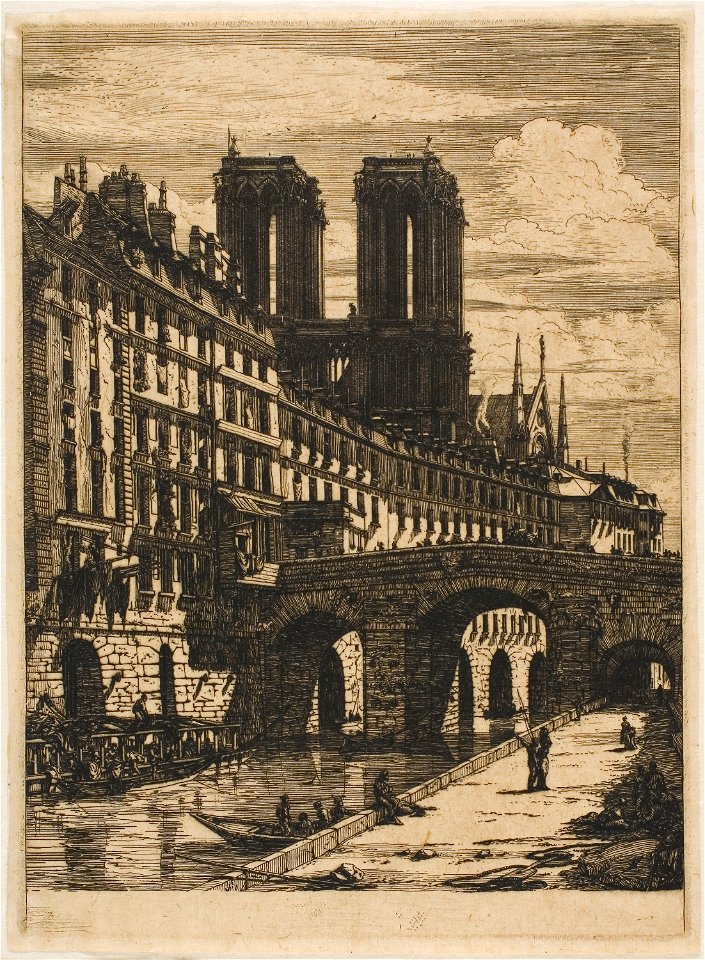 Meryon - Le Petit Pont, Paris, 1952.21