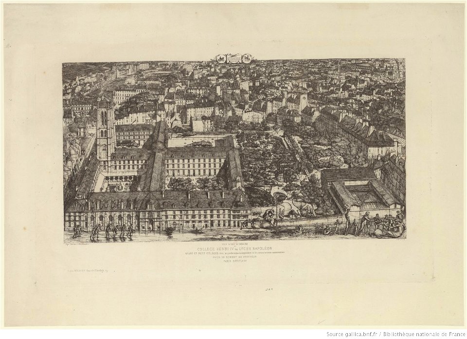 Meryon - Collège Henri IV, 7e état, btv1b55001078h