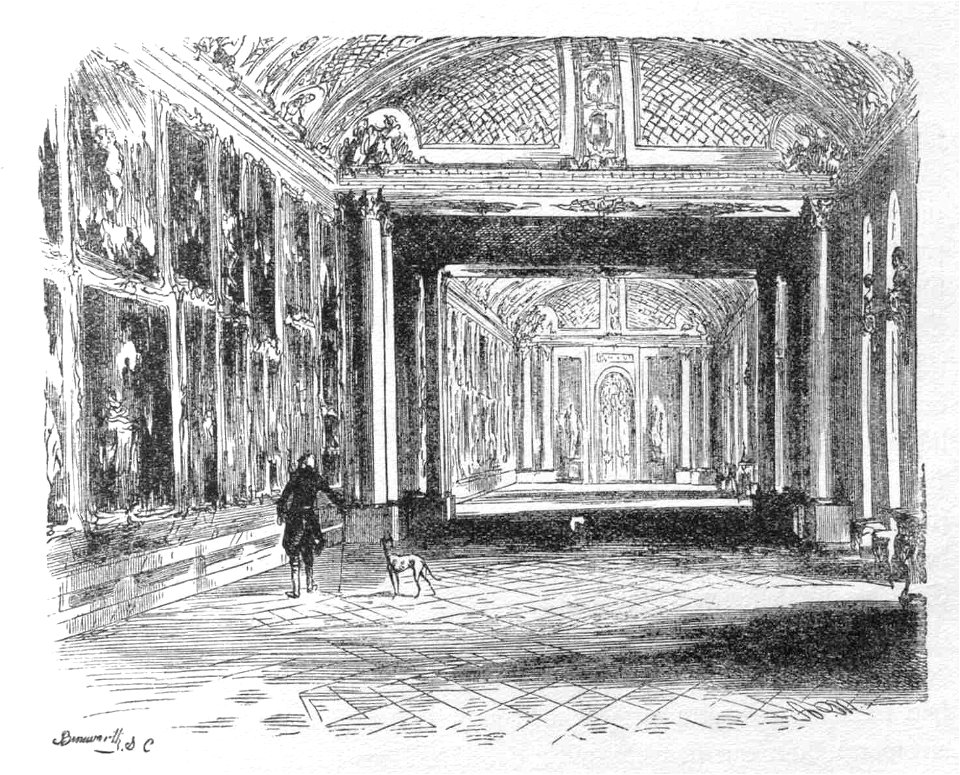 Adolf Menzel, Friedrich der Große in der Bildergalerie