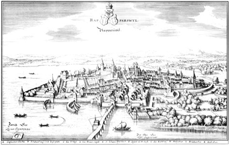Merian Rapperswil 1637