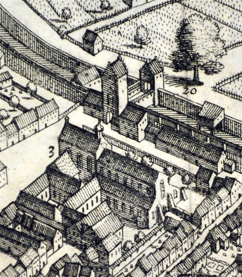 Merian Ravensburg Karmeliterkloster Kästlinstor
