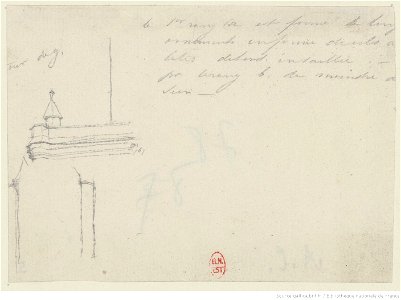 Meryon - Neuf croquis d'études pour Notre-Dame de Paris, btv1b55002639x