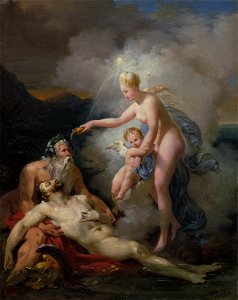 Merry Joseph Blondel - Venus Healing Aeneas - 2015.412 - Art Institute of Chicago. Free illustration for personal and commercial use.