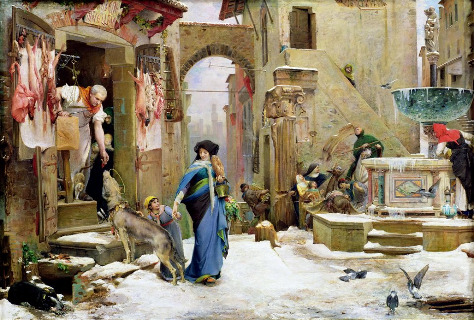 Luc-Olivier Merson - Le Loup d'Aggubio