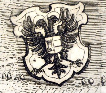 Merian Ravensburg Wappen Reichsadler