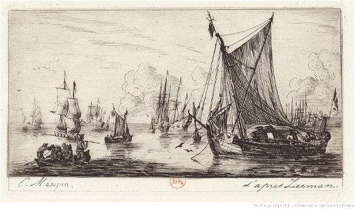 Meryon - Pêcheurs de la mer du sud, btv1b55001079z