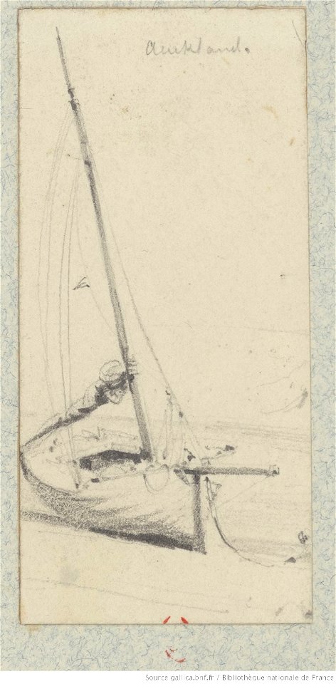 Meryon - Douze petits croquis de bateaux à voiles, btv1b55002226n, vue 8