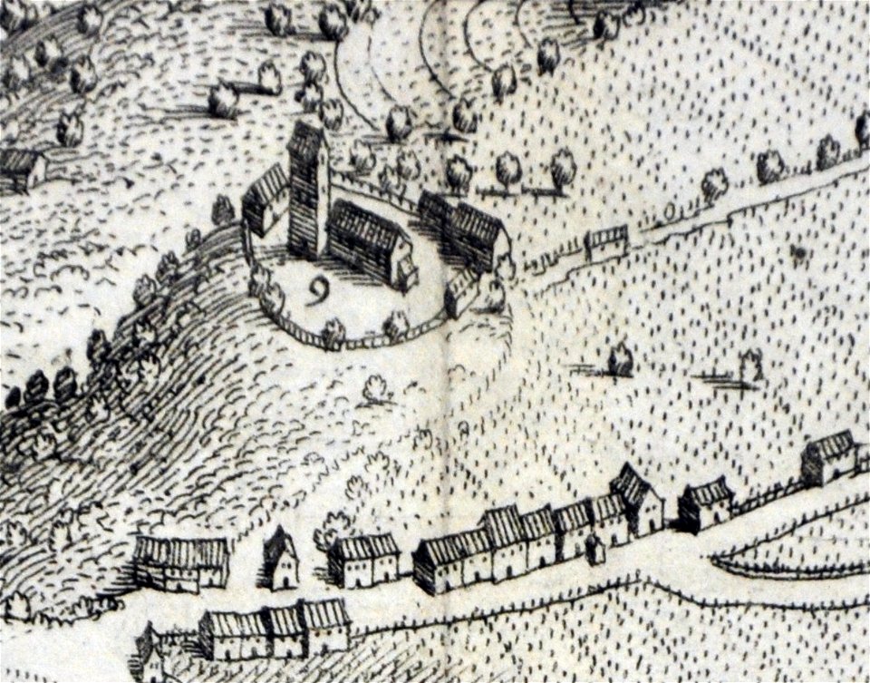 Merian Ravensburg St Christina Kirche und Weiler
