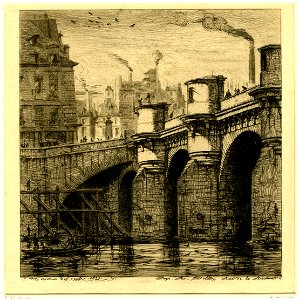 Meryon - Le Pont Neuf, Paris, 1862,1011.700