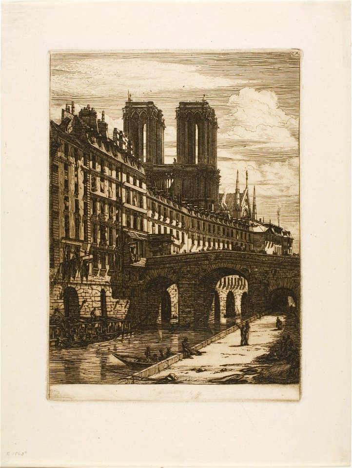Meryon - Le Petit Pont, Paris, 1927.4367
