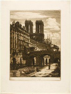 Meryon - Le Petit Pont, Paris, 1927.4367