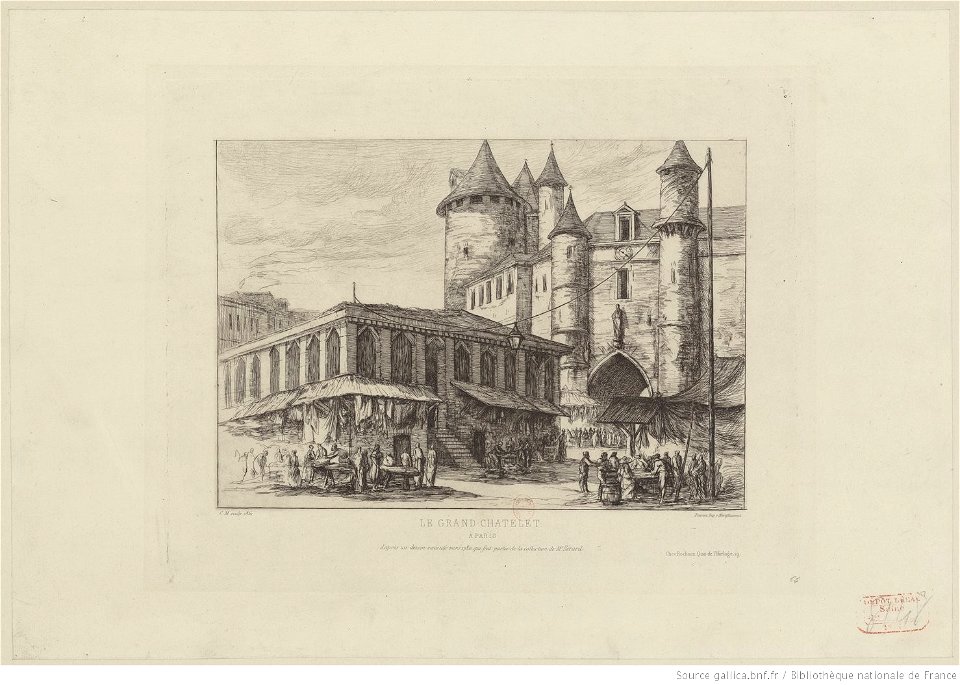 Meryon - Le Grand Châtelet, btv1b550022701
