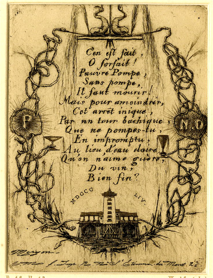Meryon - La Petite Pompe, Paris, 1862,1011.691