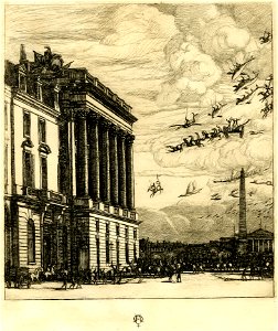 Meryon - Ministère de la Marine, Paris, 1866,0210.264