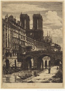 Meryon - Le petit pont, btv1b55002152q